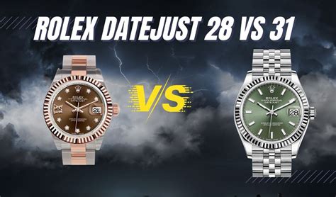 rolex datejust 2 sizes|rolex datejust 28mm vs 31mm.